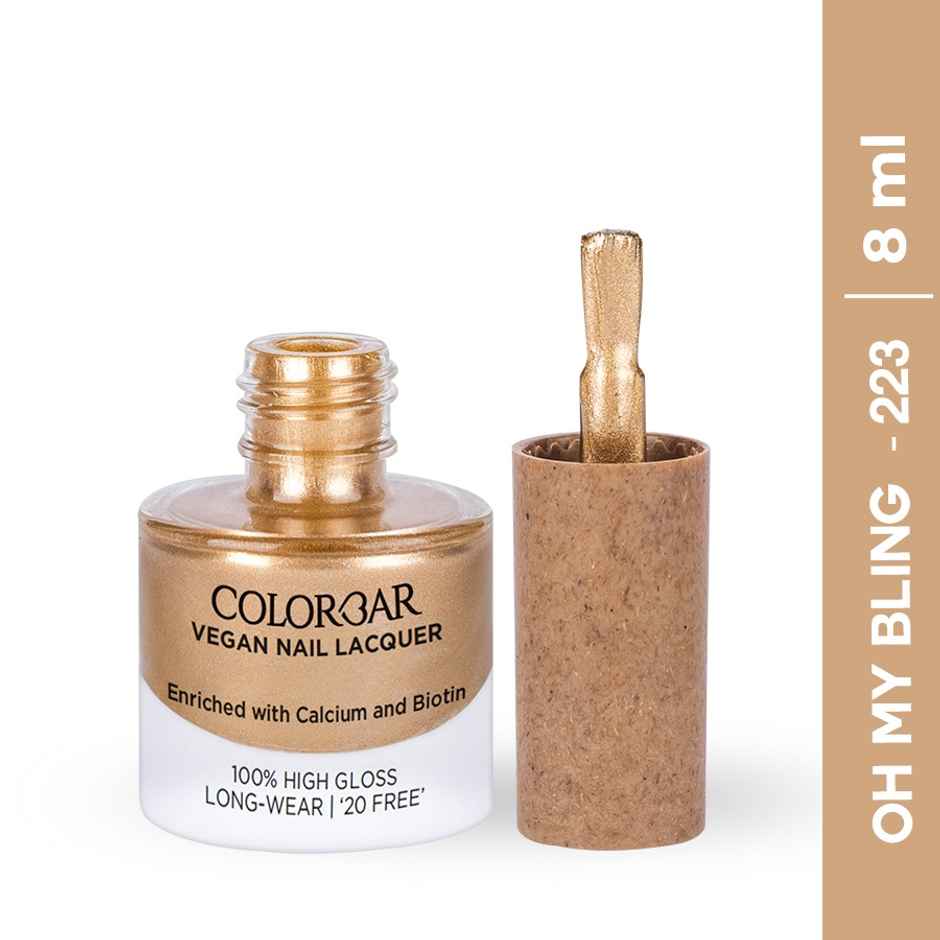 Colorbar Vegan Nail Lacquer- Oh My Bling