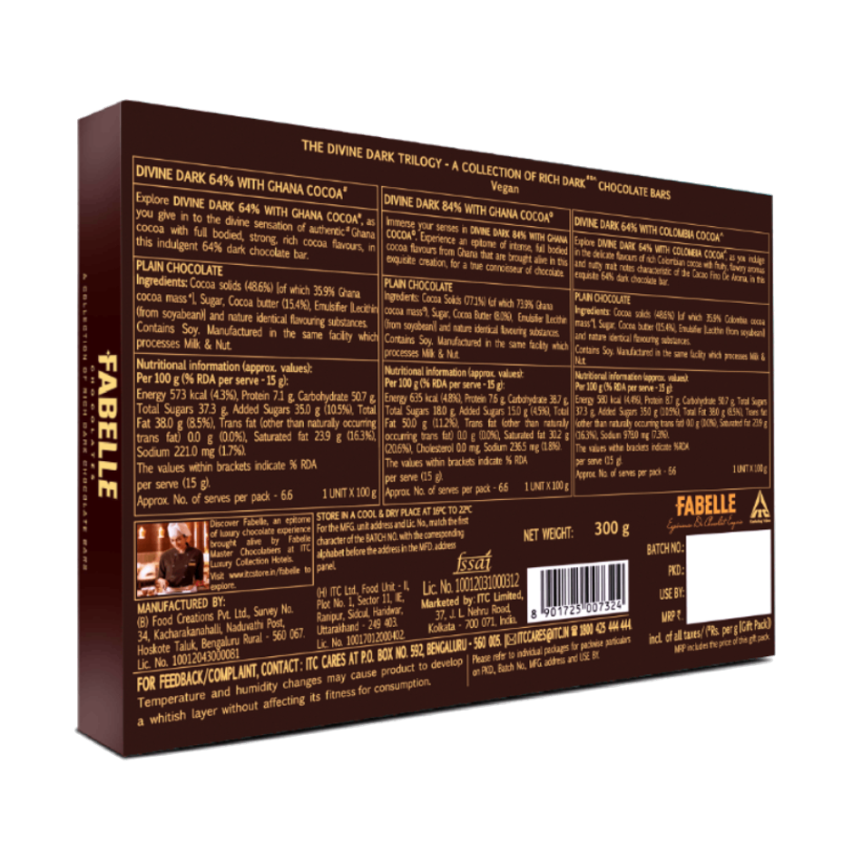 Fabelle Divine Dark Trilogy Gift Pack