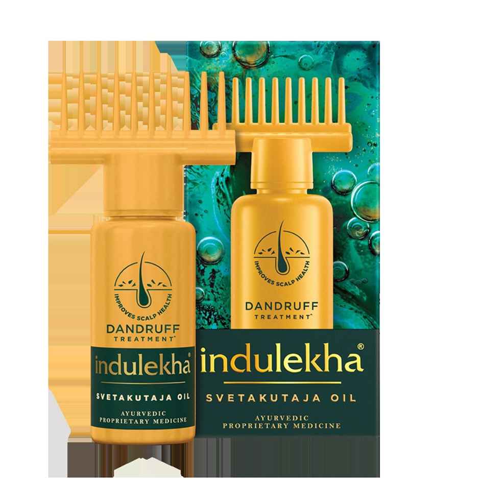Indulekha Svetakutaja Oil|Ayurvedic Medicinal Oil For Dandruff Treatment100% Ayurvedic Oil