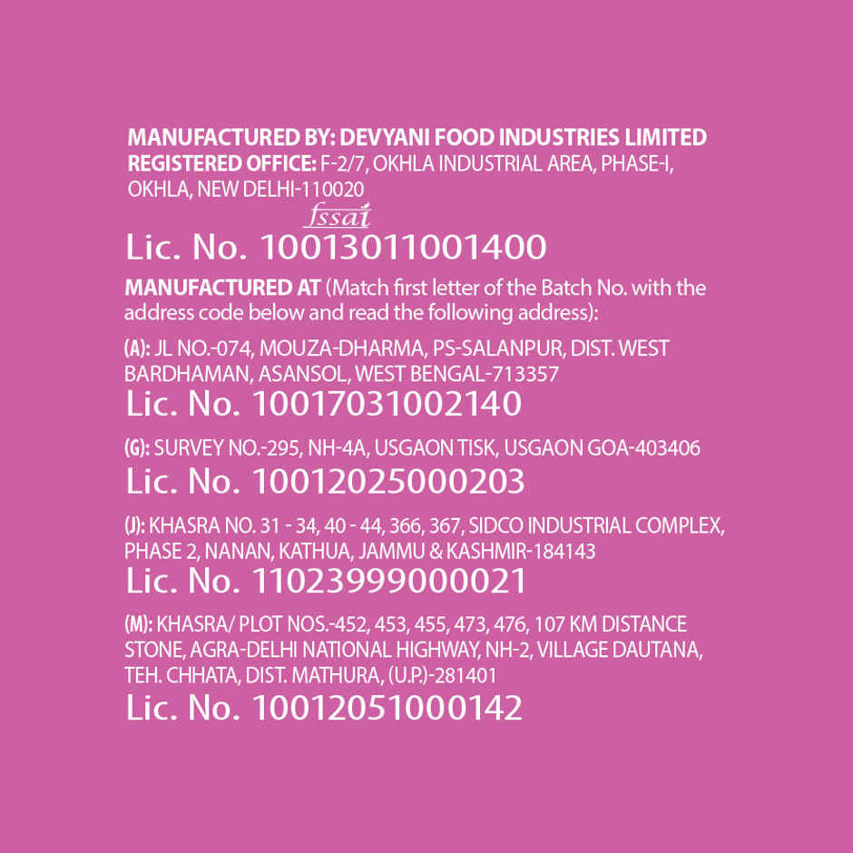 Cream Bell Cassata Chops Ice Cream