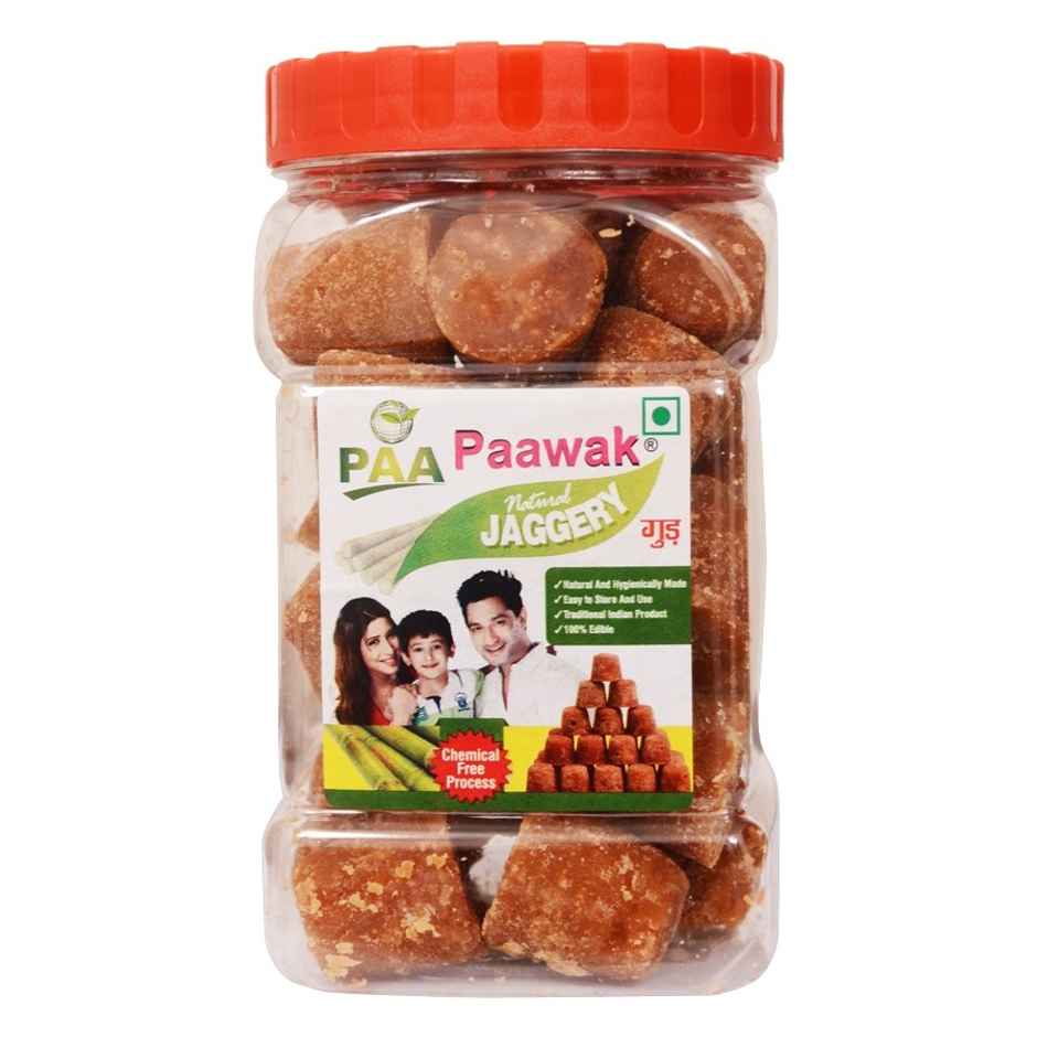 Paawak Jaggery Cube | Jar | Premium