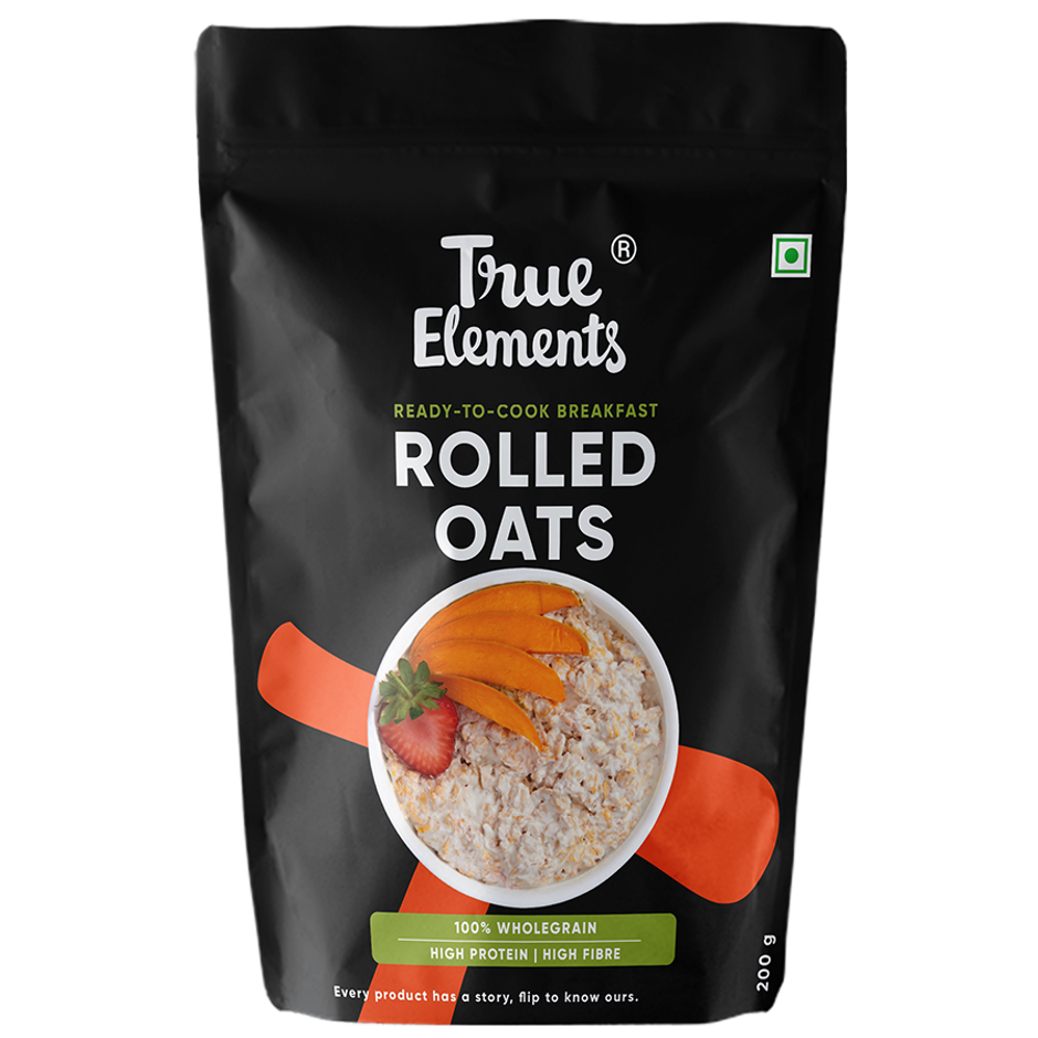 True Elements Rolled Oats