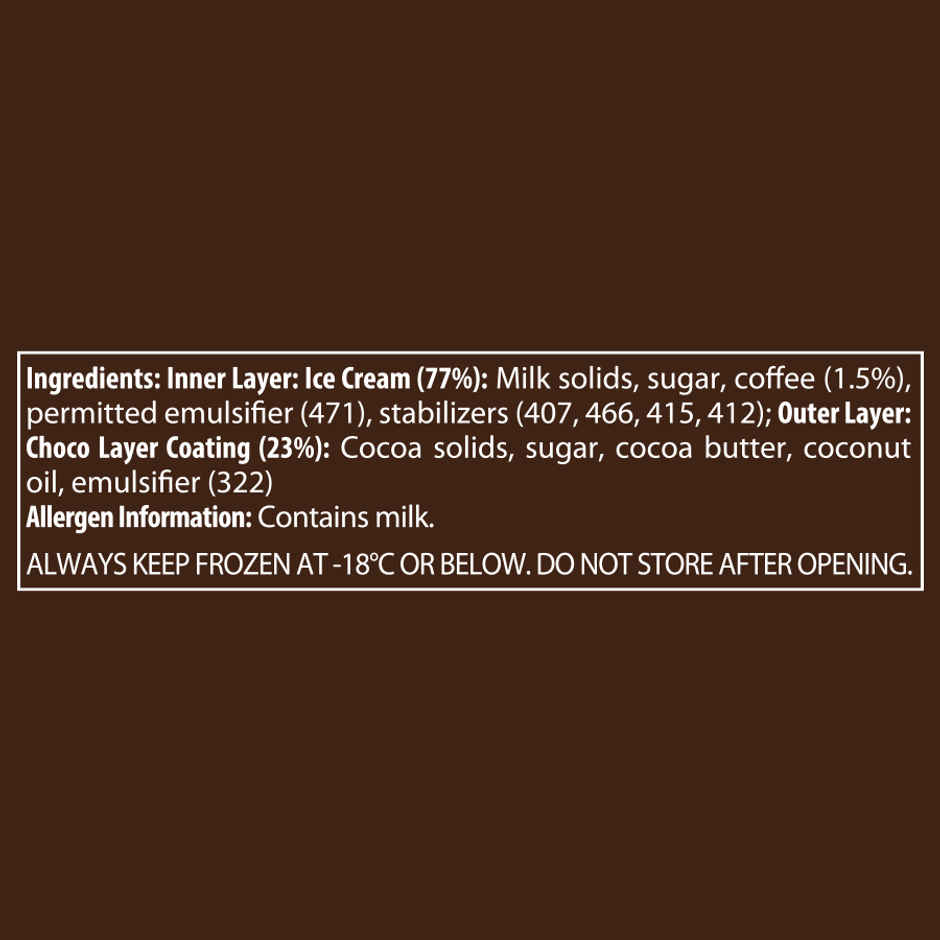 Amul Ice Cream STK Coffee Bar Ice Cream Stick