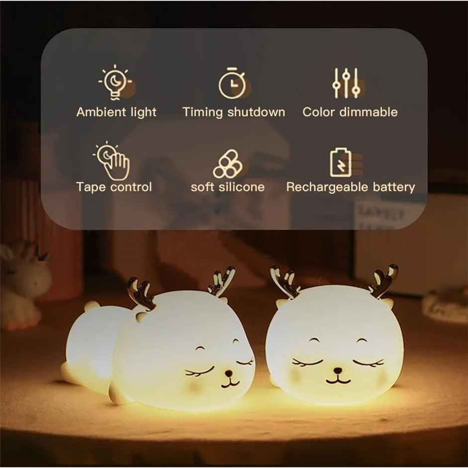 DesiDiya Lovely Fawn Lamp (Warm White)