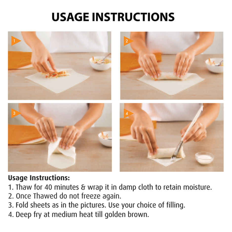 Switz Spring Roll Dough Sheets Combo
