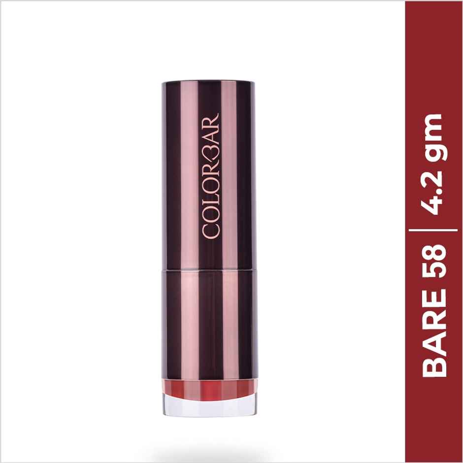 Colorbar VML058 Lipstick - Bare 058 | Dermatologically Tested