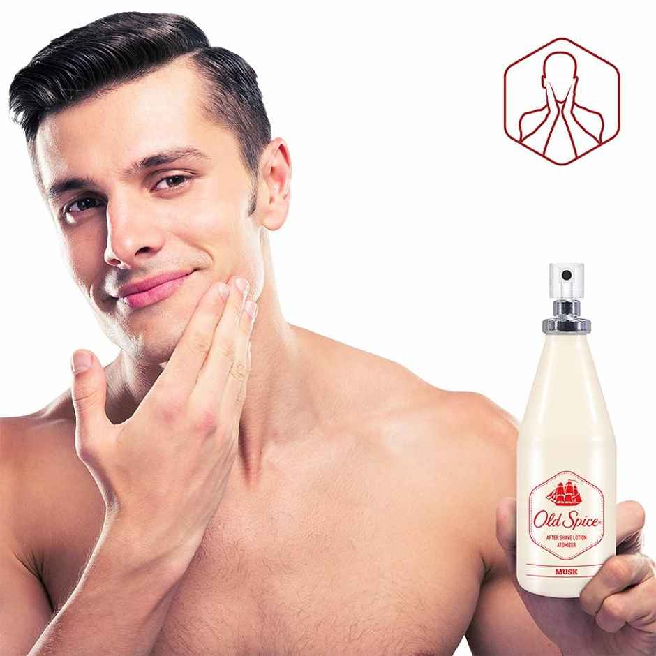 Old Spice After Shave Lotion Musk - Atomizer