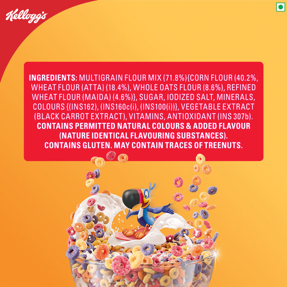 Kellogg's Froot Loops - Crunchy Multigrain Cereal