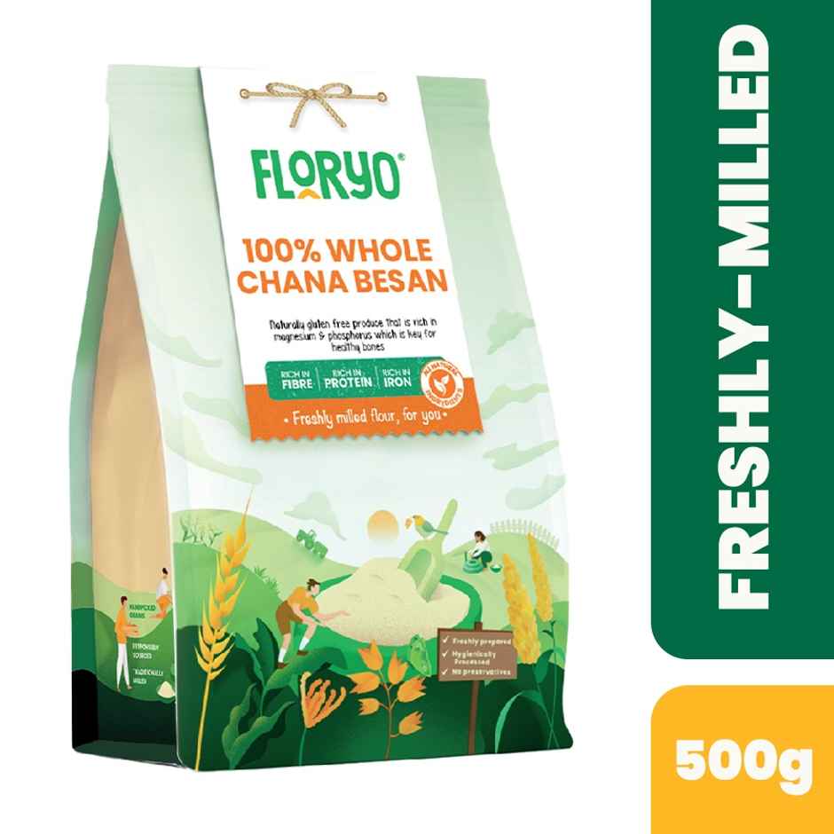 Floryo Pure Whole Chana Besan