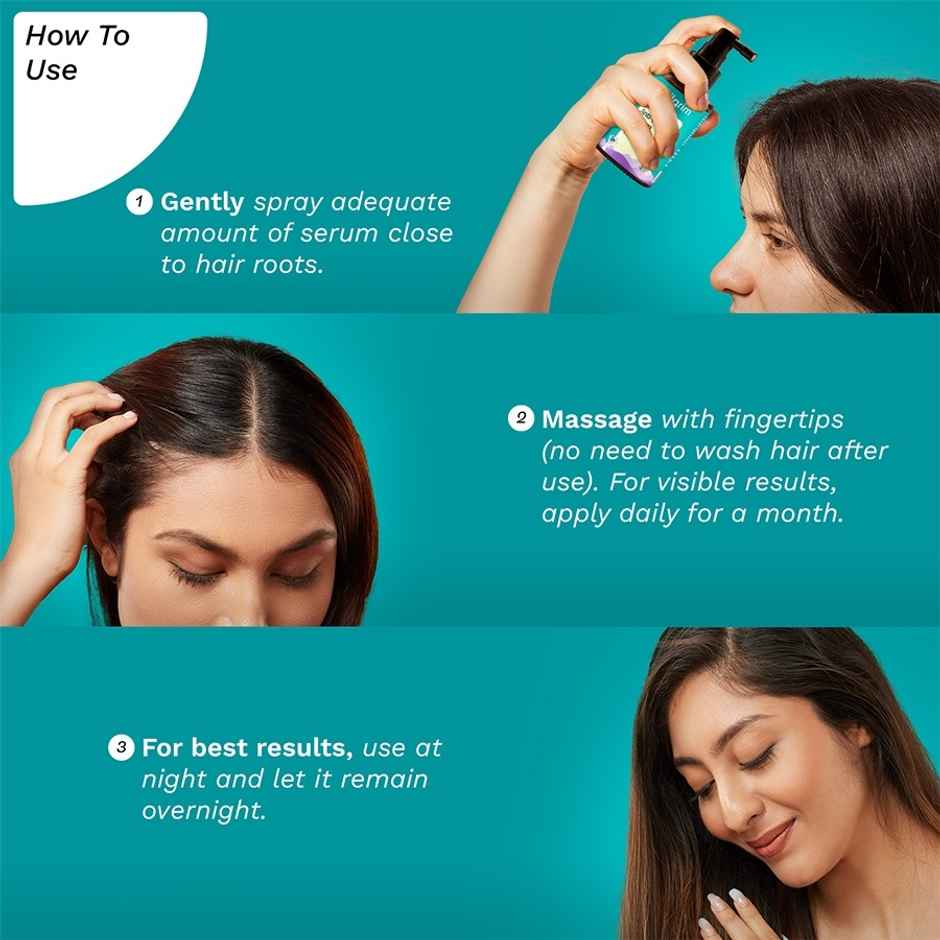 Pilgrim Rootactive Anti-hairfall Serum With Spanish Rosemary Strengthens Hair Roots