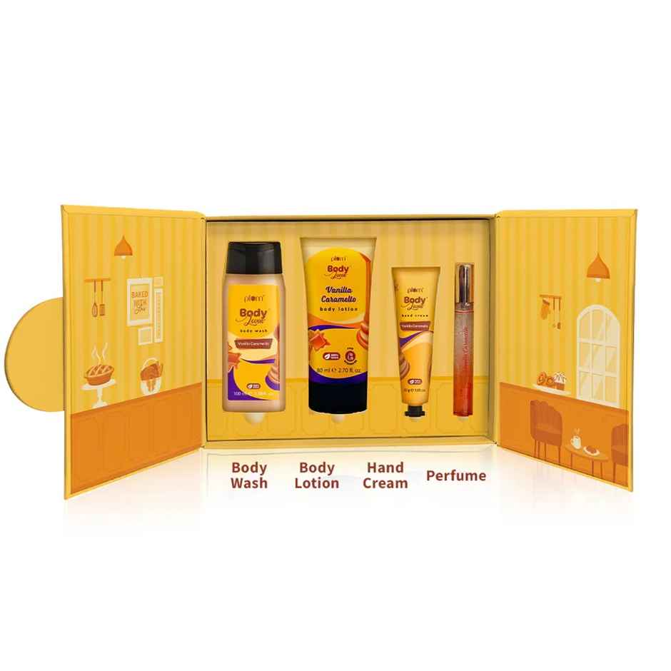 Plum BodyLovin Vanilla Caramello Bath & Body Gift Set