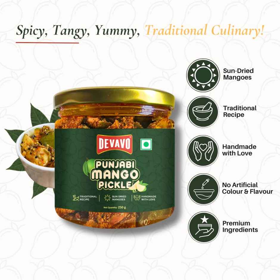 Devavo Punjabi Mango Pickle