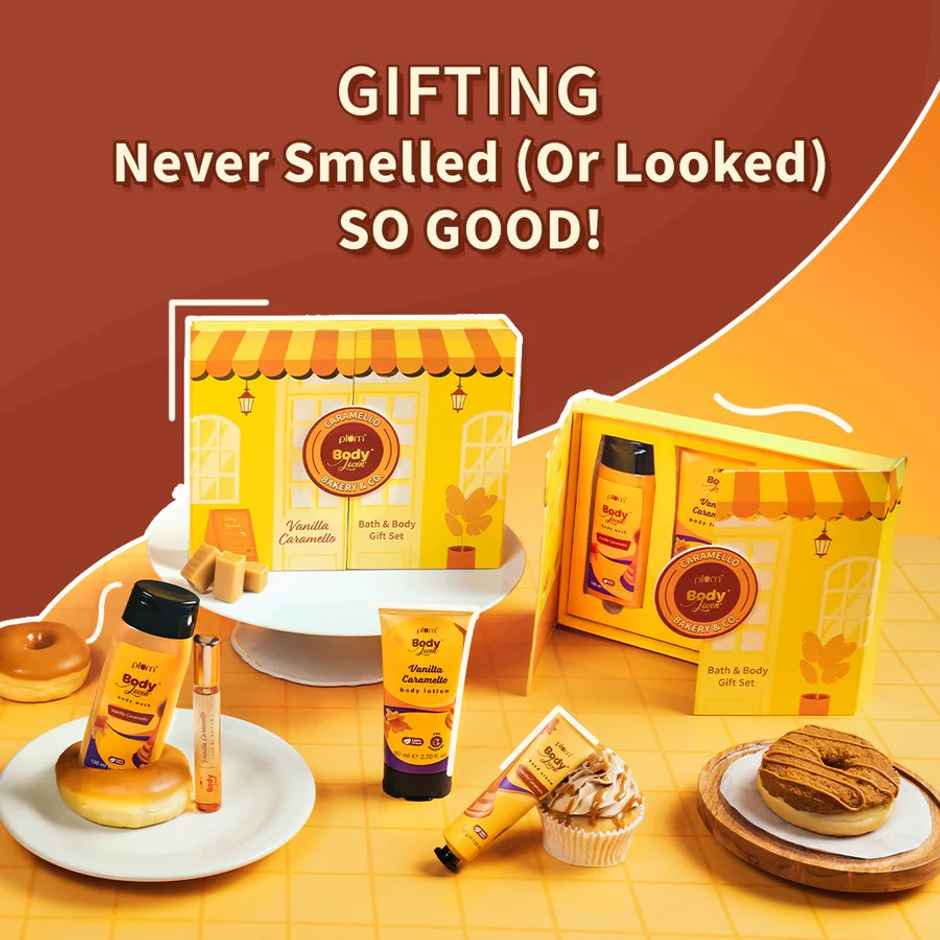Plum BodyLovin Vanilla Caramello Bath & Body Gift Set