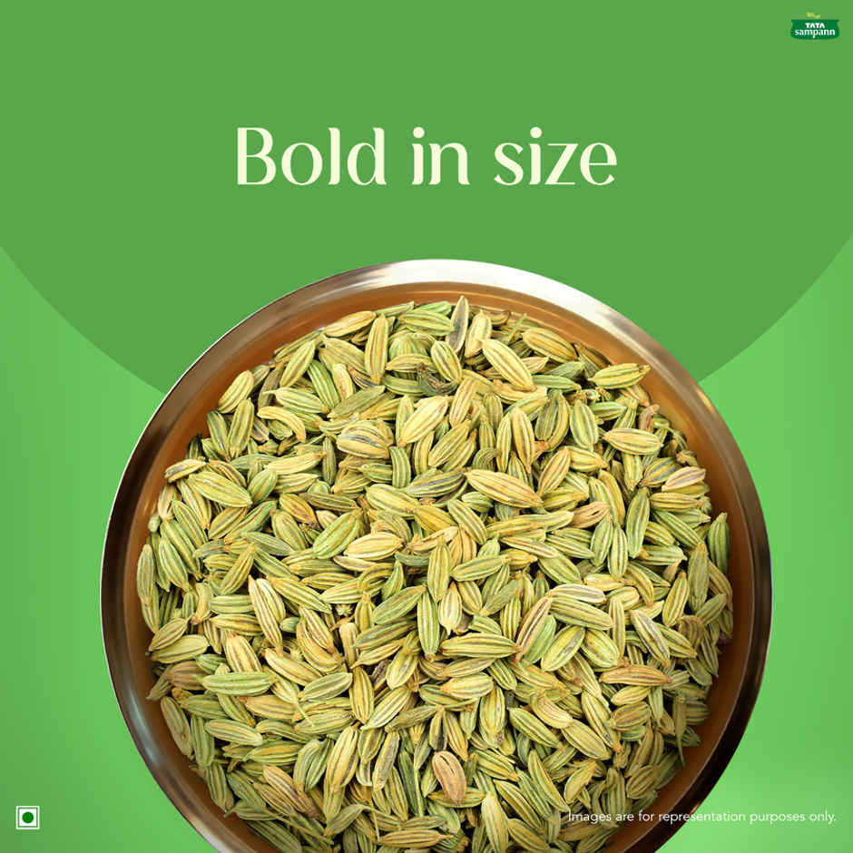 Tata Sampann Fennel Seed (Saunf) | Whole Spices, Natural Oils with Rich Aroma