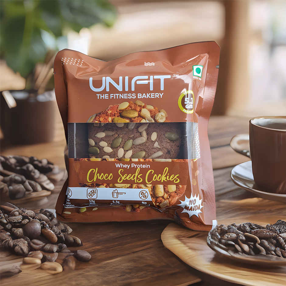 Unifit Choco Seeds Cookies | Nutritious and Crunchy