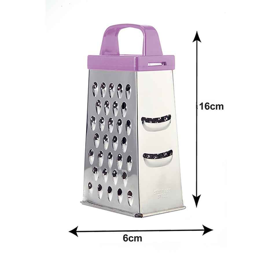Petals 4 sided Rectangle Kitchen Grater Slicer | 16 Cm