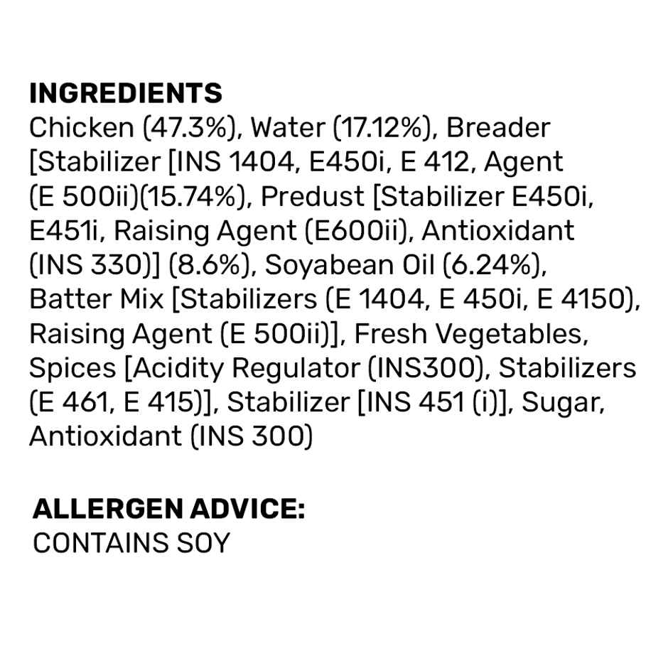 Meaty Story LA's Crunchy Chicken Strips