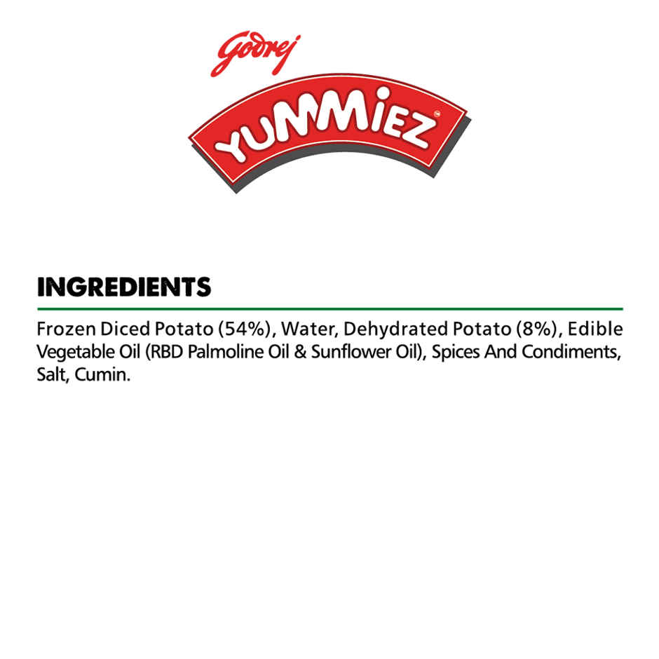 Godrej Yummiez Aloo Tikki | Ready To Cook