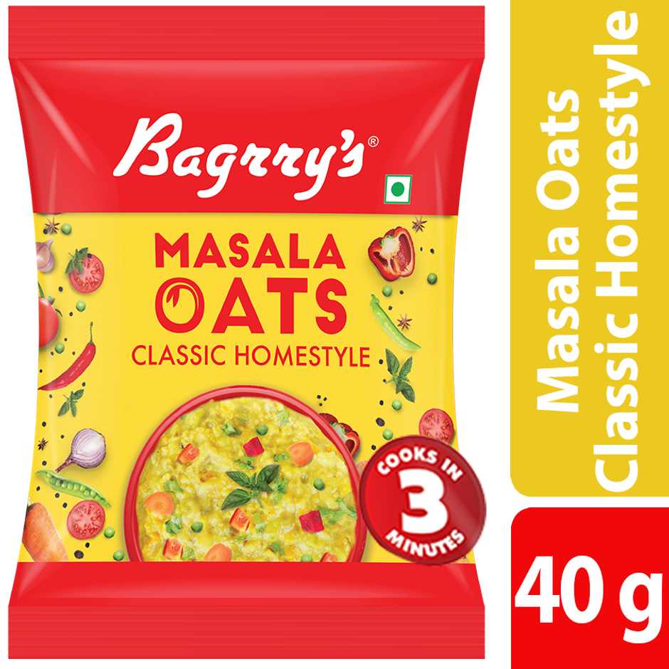 Bagrry's Masala Oats – Classic Home Style 