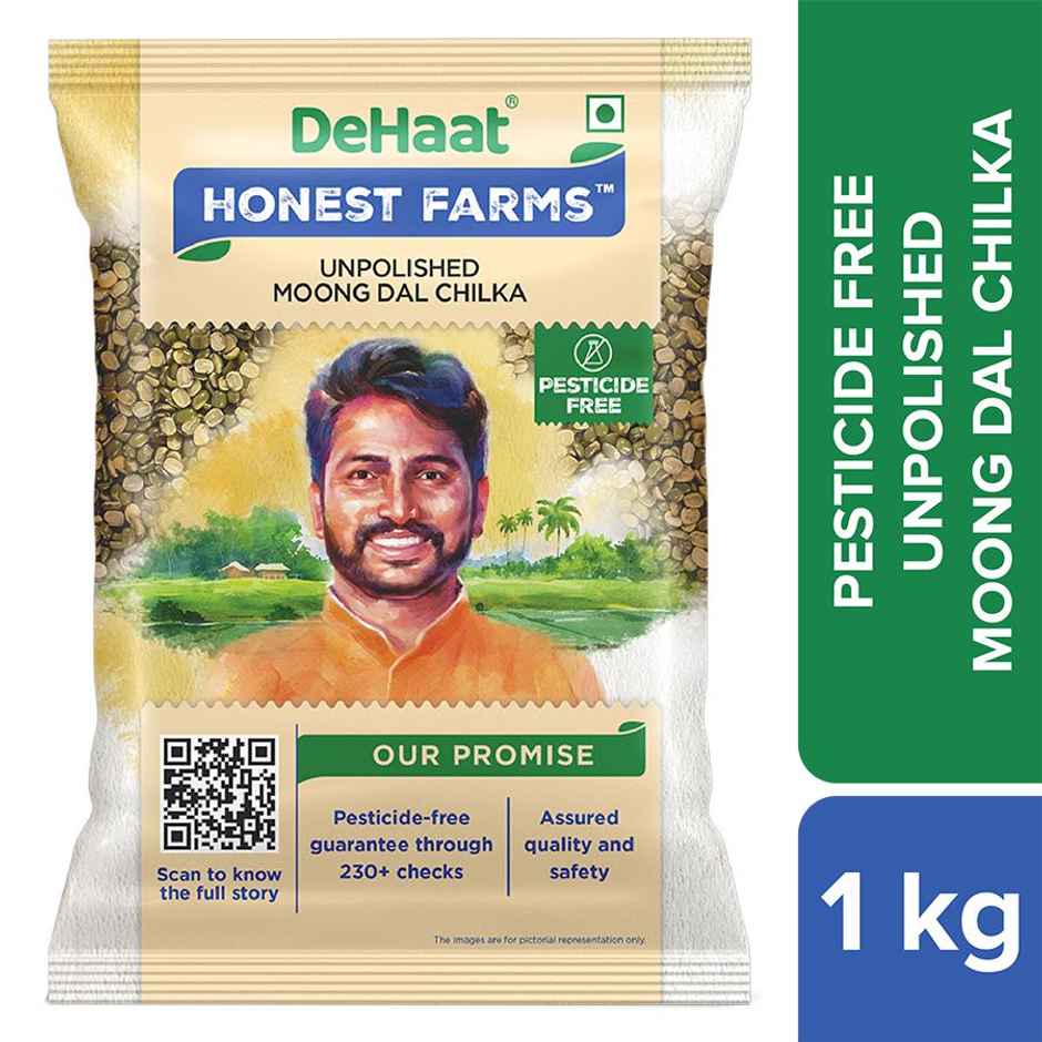 DeHaat HF Unpolished Moong Dal Chilka