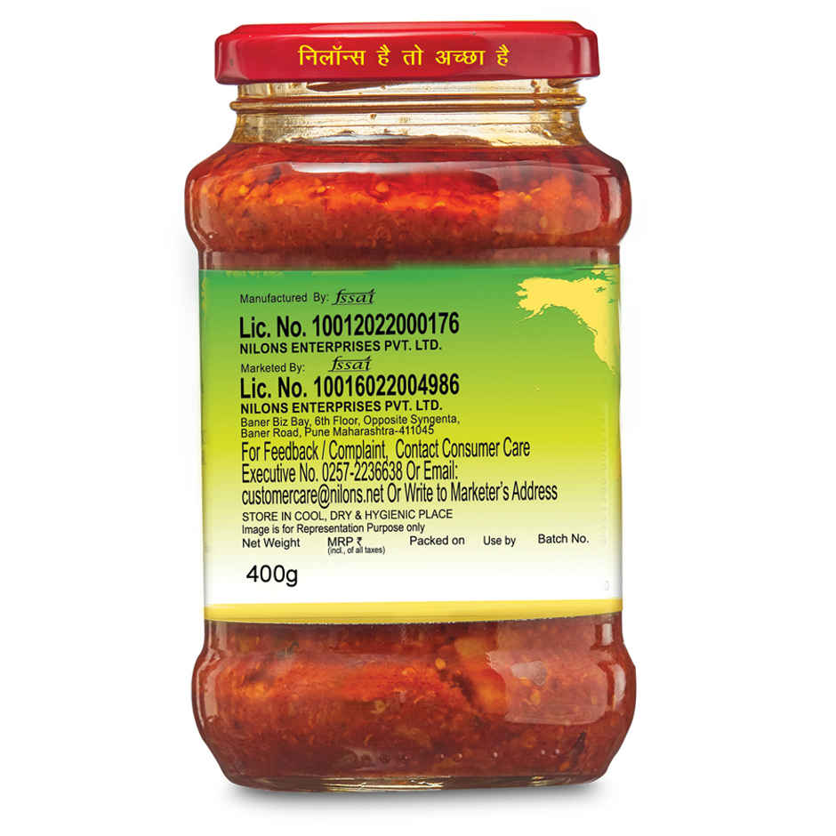 Nilon's Mango Pickle | Zero Trans Fat