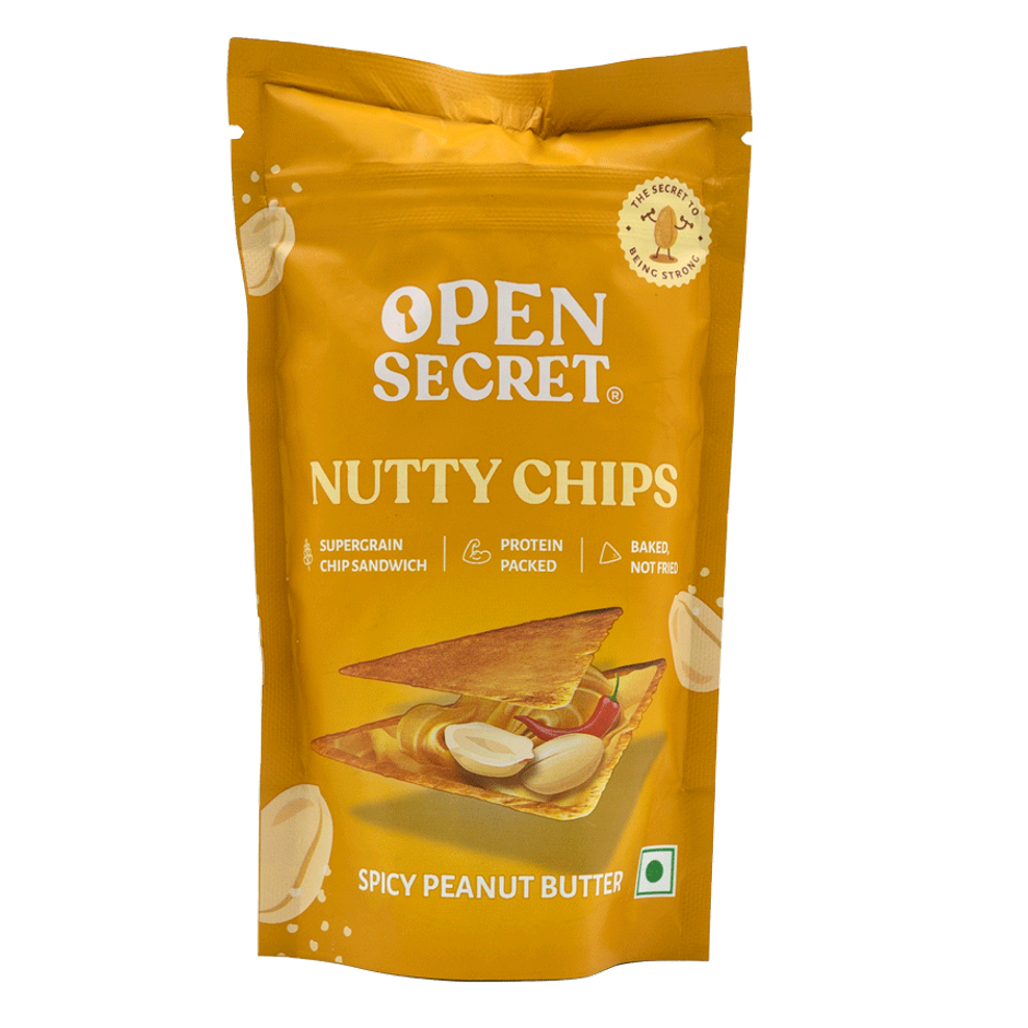Open Secret Spicy Peanut Butter Nutty Chips