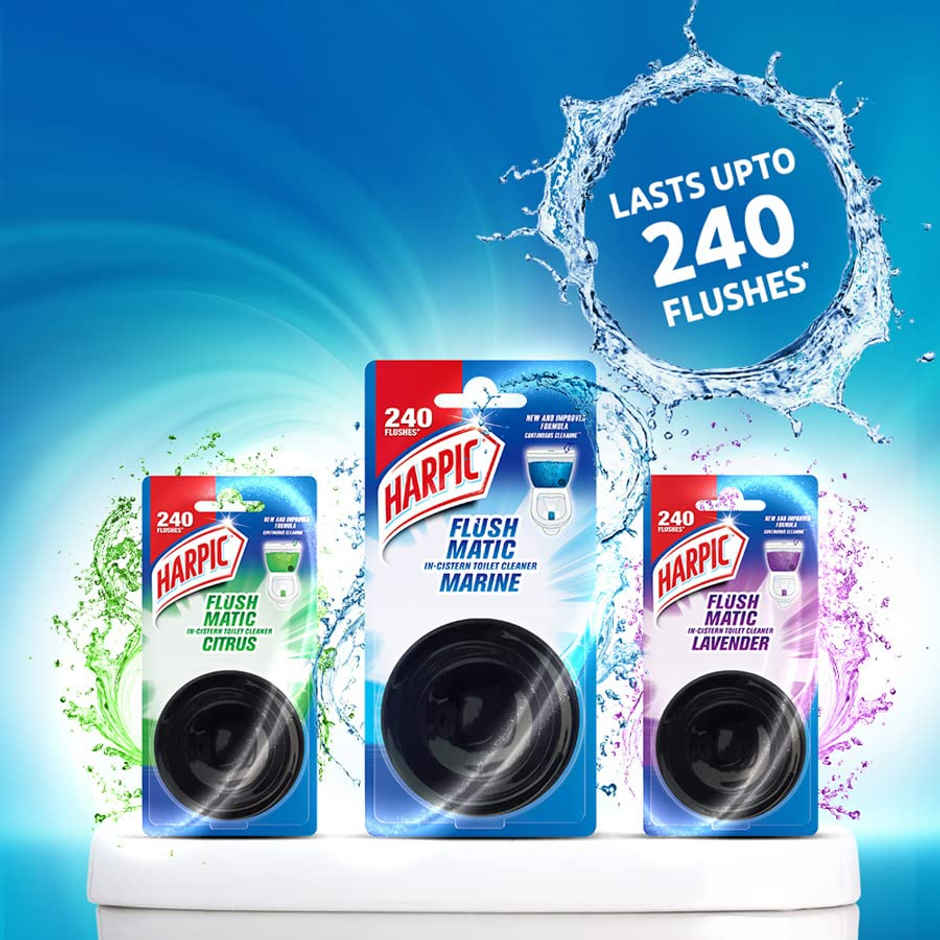 Harpic Flushmatic Marine Toilet Cleaner Blocks