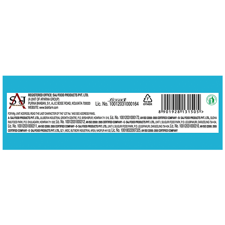 Biskfarm Nice Coconut Flavoured Biscuits | Trans Fat-free Combo