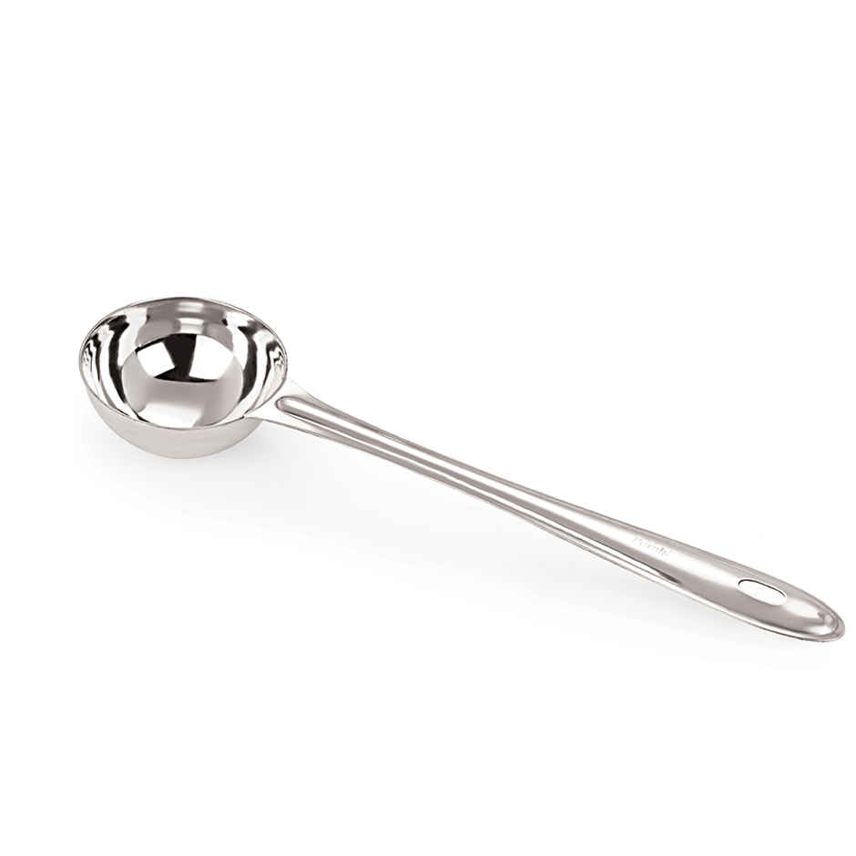 Petals Stainless Steel Cooking/Serving/Spoon - Soup/Dal/Sambar/Curry Ladle | 31 cm