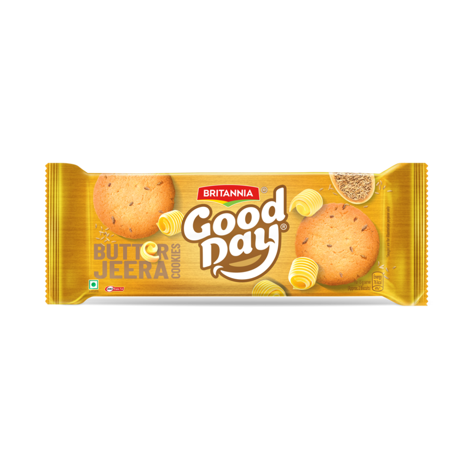Britannia Good Day Butter Jeera Cookies | Trans Fat-free