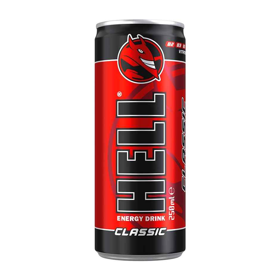 HELL Energy Drink | Classic | Canned Beverage