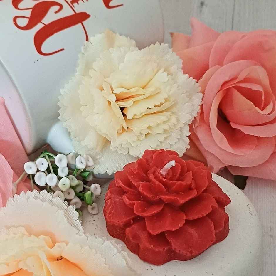 Gullak You Are The Best Dad Gift Hamper | 1 Mug + 1 Candle + Artificial Roses - Father's Day Special