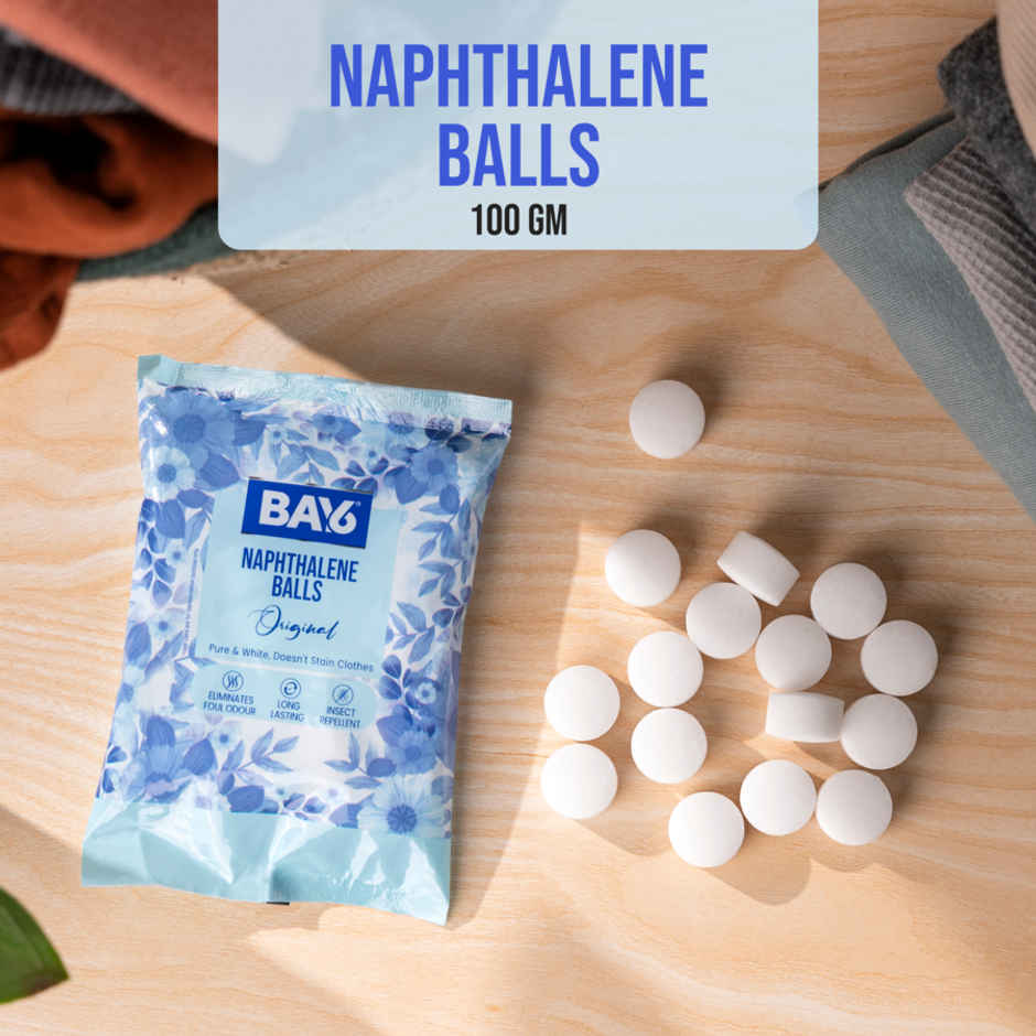 BAY6 Naphthalene Balls Insect Repellent Long Lasting