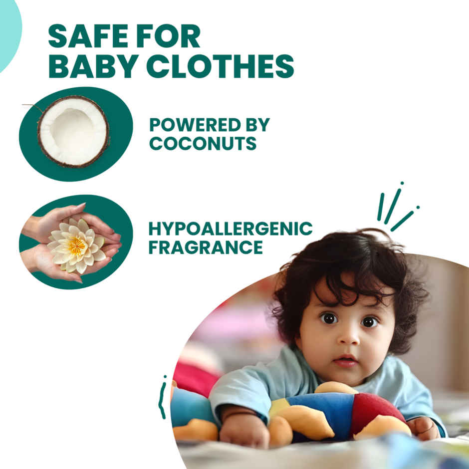 Happi Planet Organic Front & Top Load Laundry Detergent Liquid