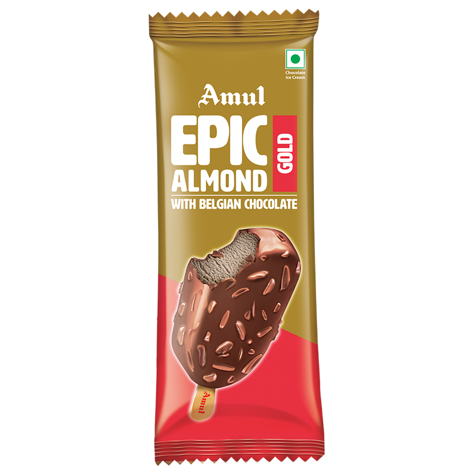 Amul Gold Epic Almond Ice Cream Stick