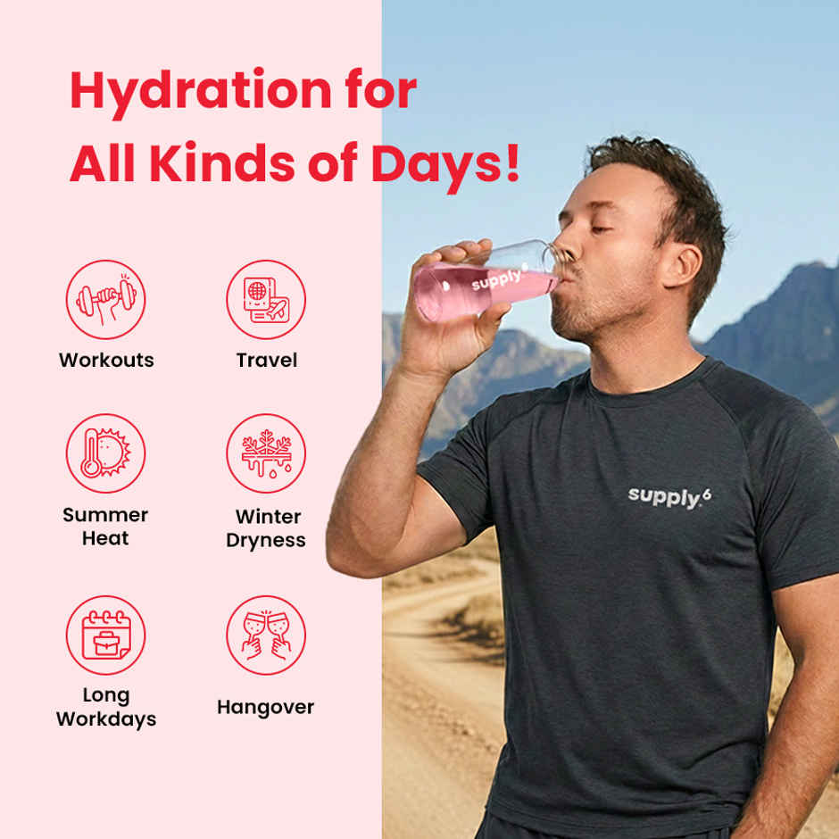 Supply6 Salts Watermelon Electrolyte Mix