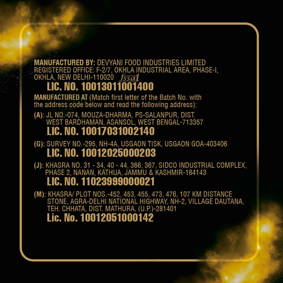 Infino Zero Added Sugar Golden Mango Cup