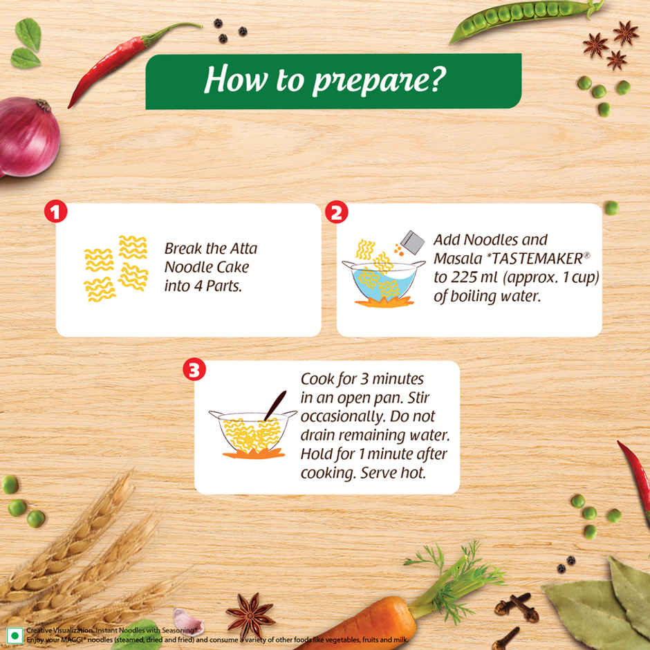 Maggi Nutri-Licious Masala Veg Atta Noodles Combo