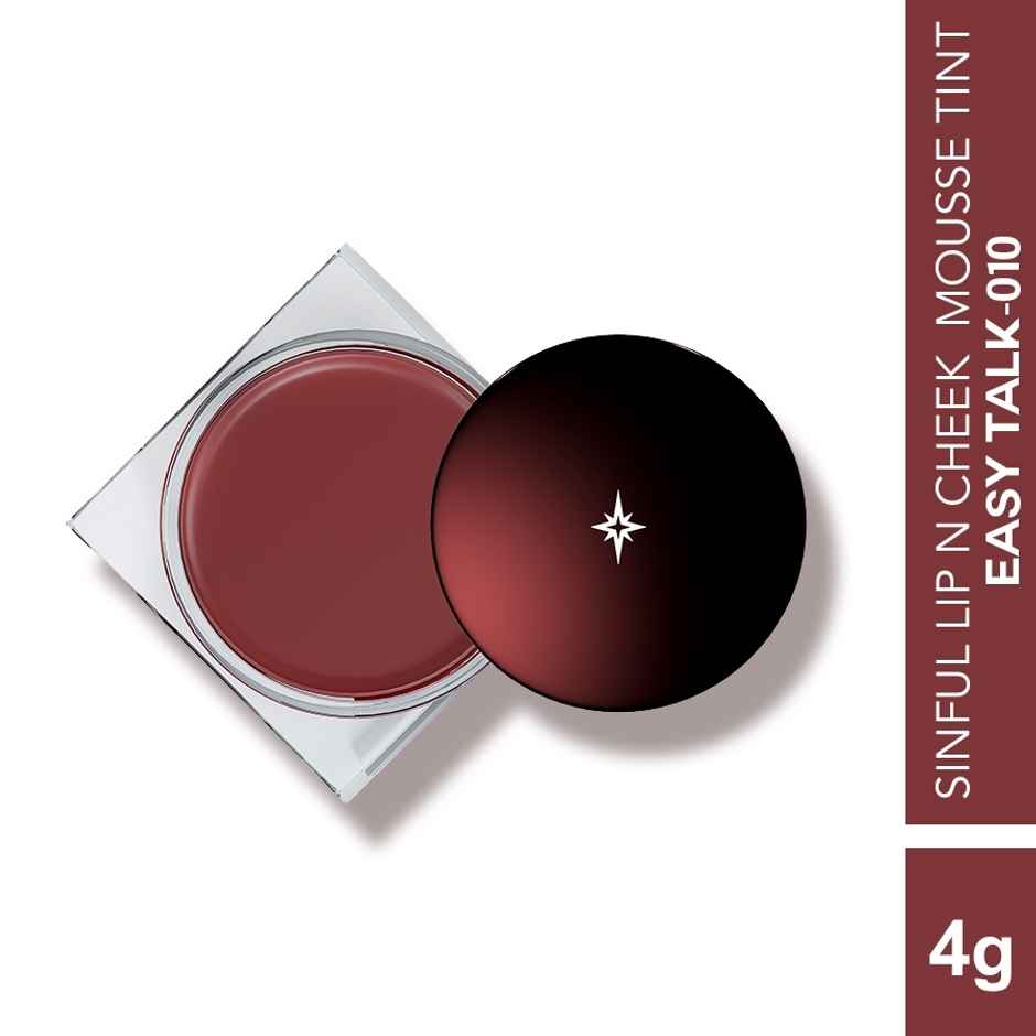 Colorbar Sinful Lip N Cheek Mousse Tint - Easy Talk-010