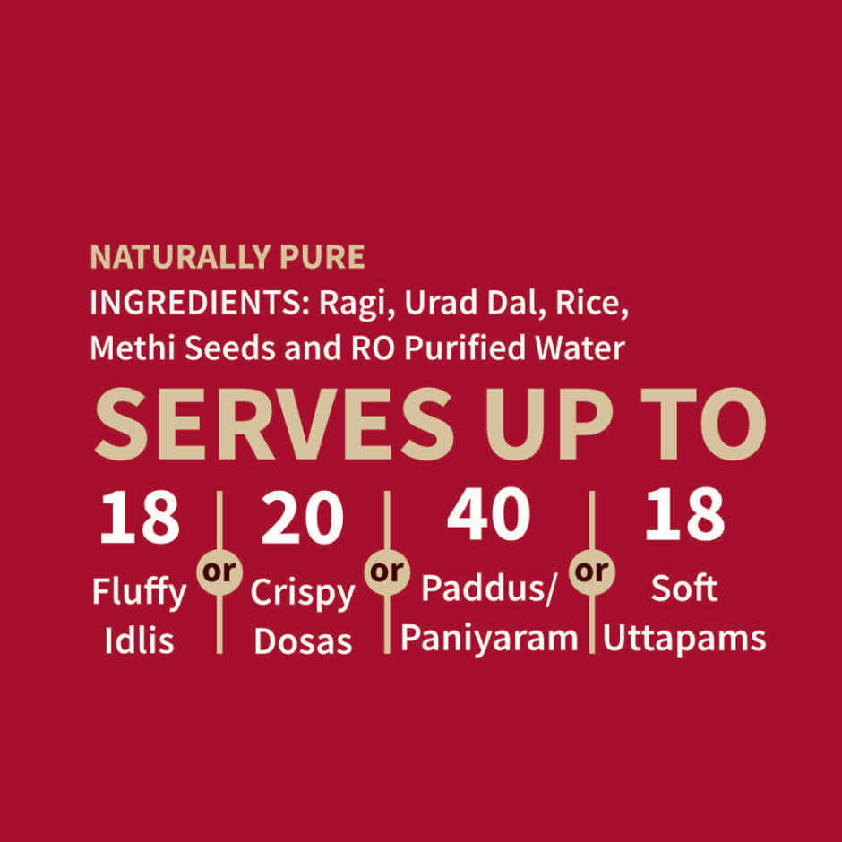 Batter Box Ragi Idli Dosa Batter