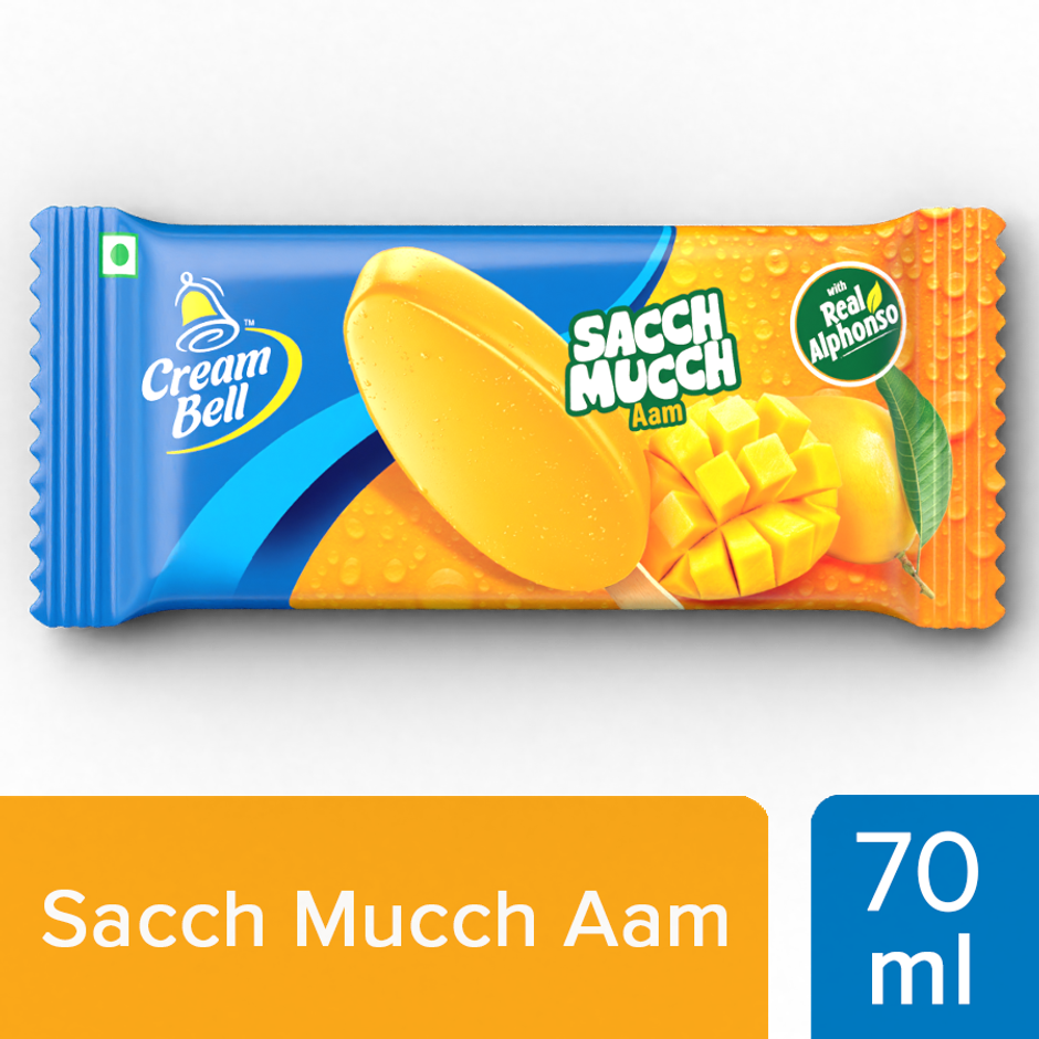 Cream Bell Sacch Mucch Aam Ice Cream Stick
