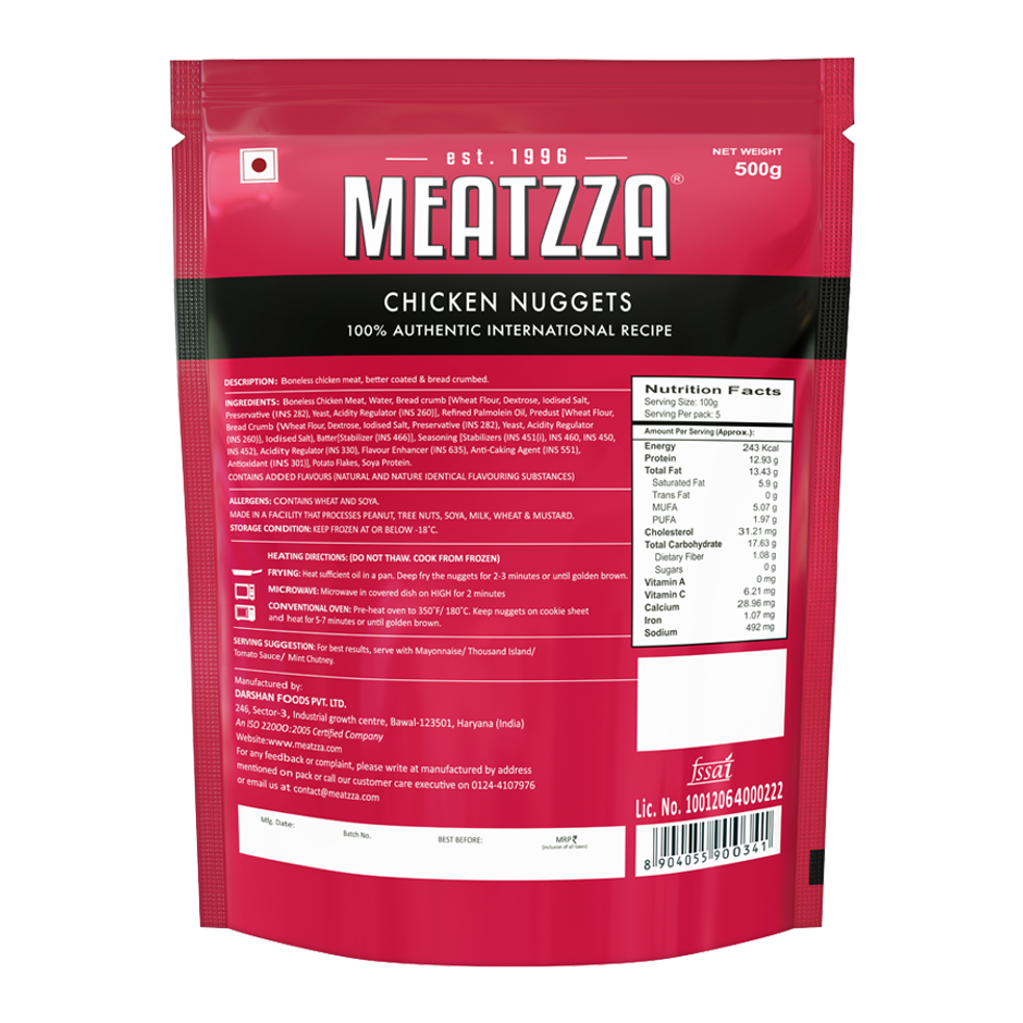 Meatzza Chicken Nuggets