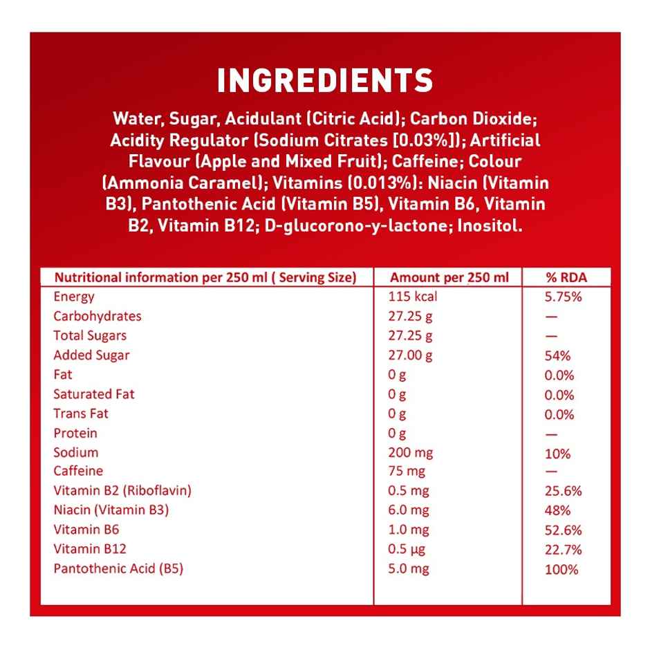 Hell Energy Drink Apple Flavoured Drink (250ml) & Hell Energy Drink Watermelon (250ml) Combo