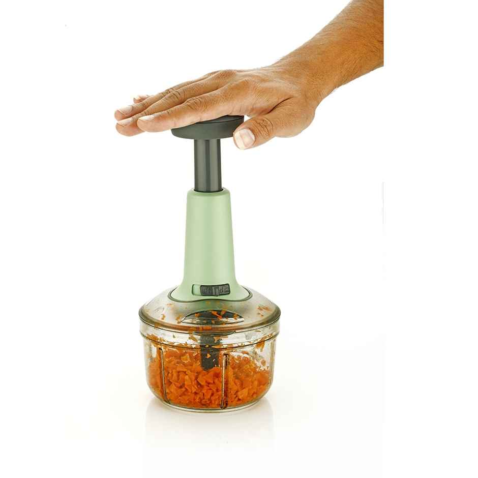 Petals Easy Push Onion Vegetable Chopper Cutter 650 ml