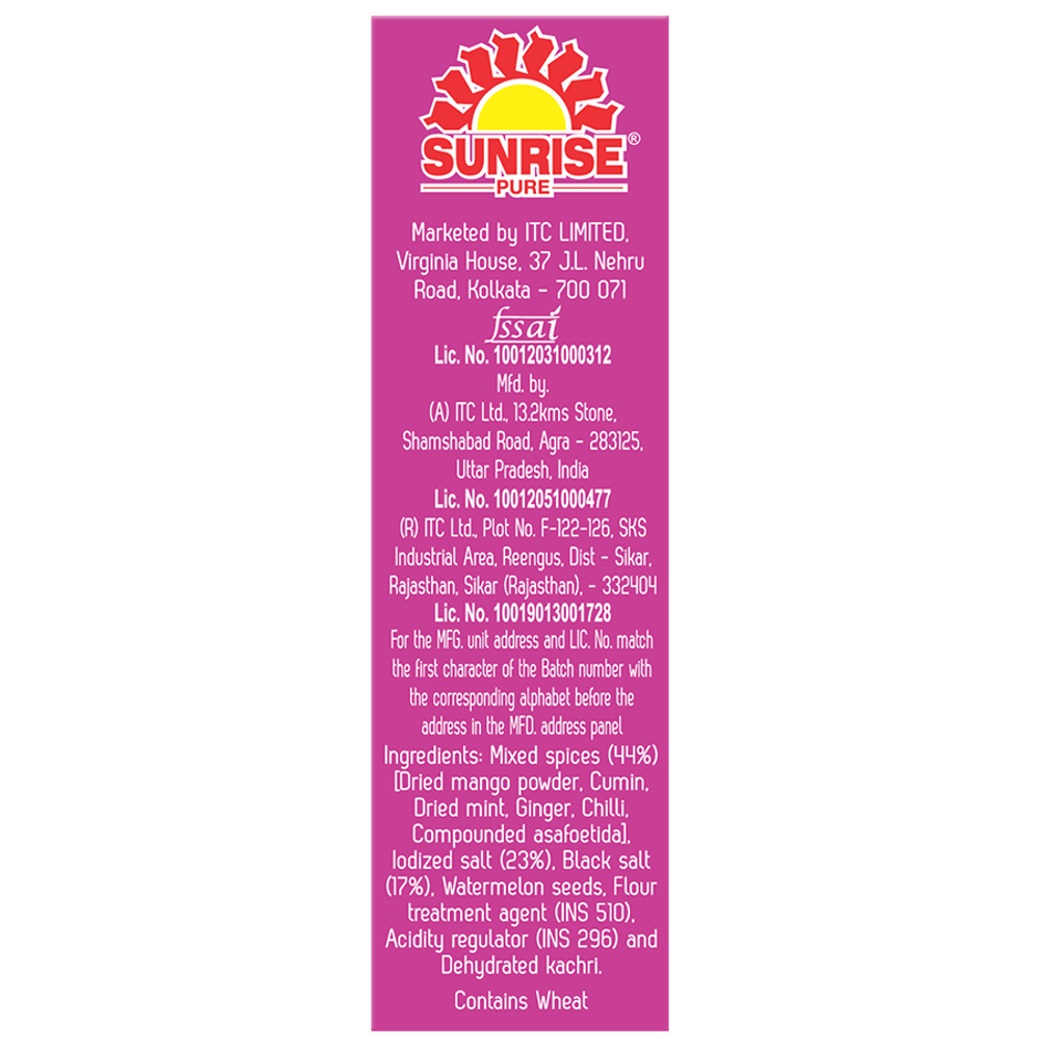 Sunrise Pure Chat Masala