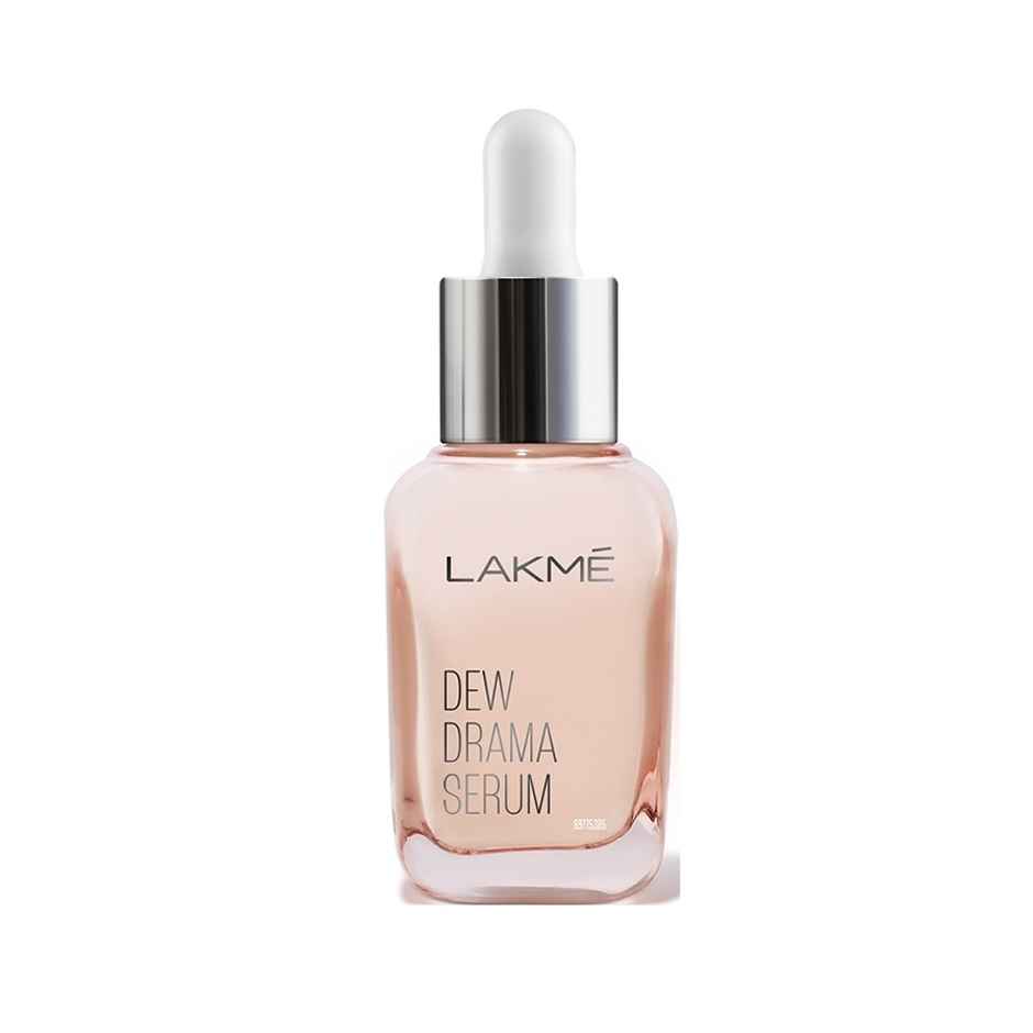 Lakme Dew Drama Serum 6% Vitamin E & Pro-Ceramide For Skin Barrier & Dewy Radiance