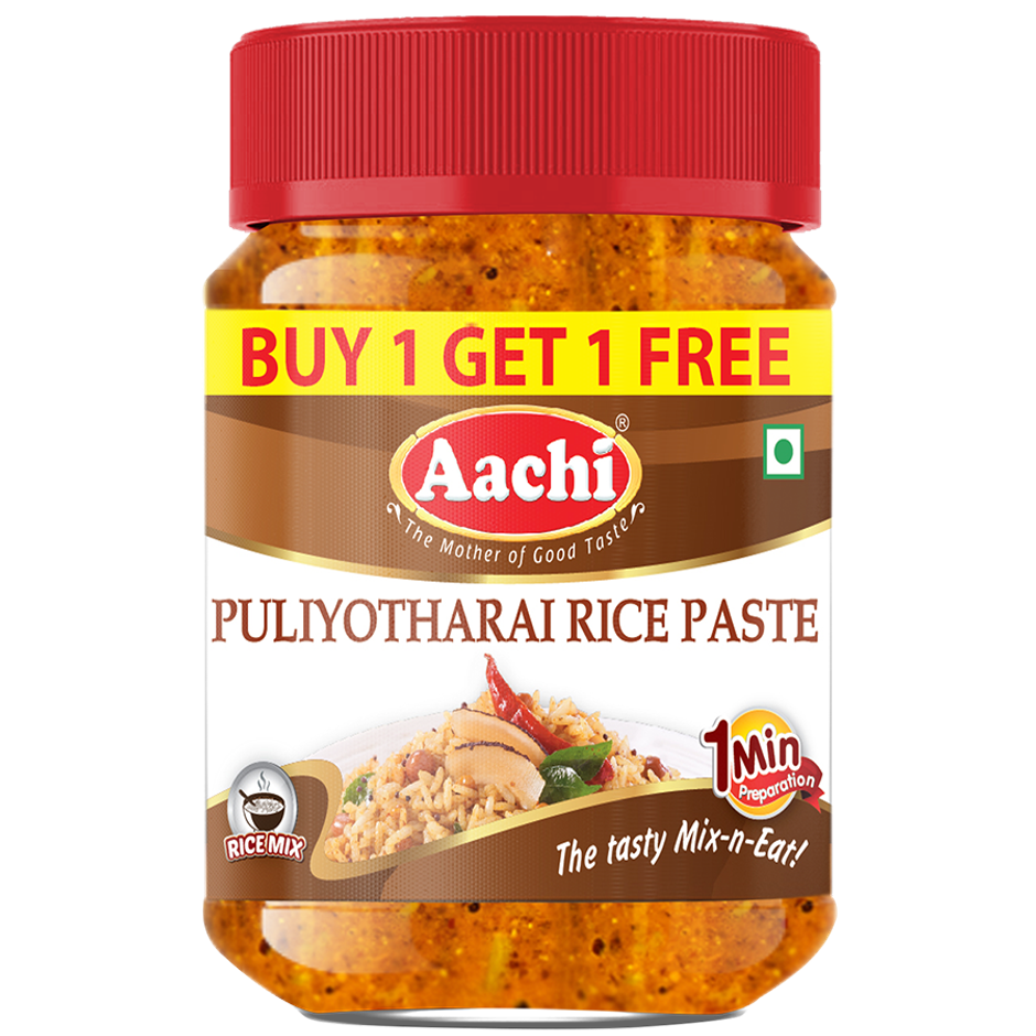 Aachi Puliyotharai Rice Paste