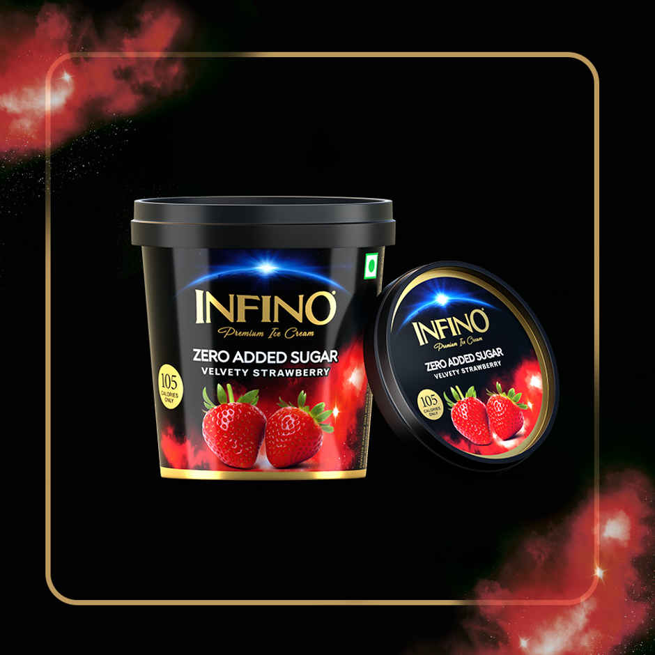 Infino Zero Added Sugar Velvety Strawberry Cup