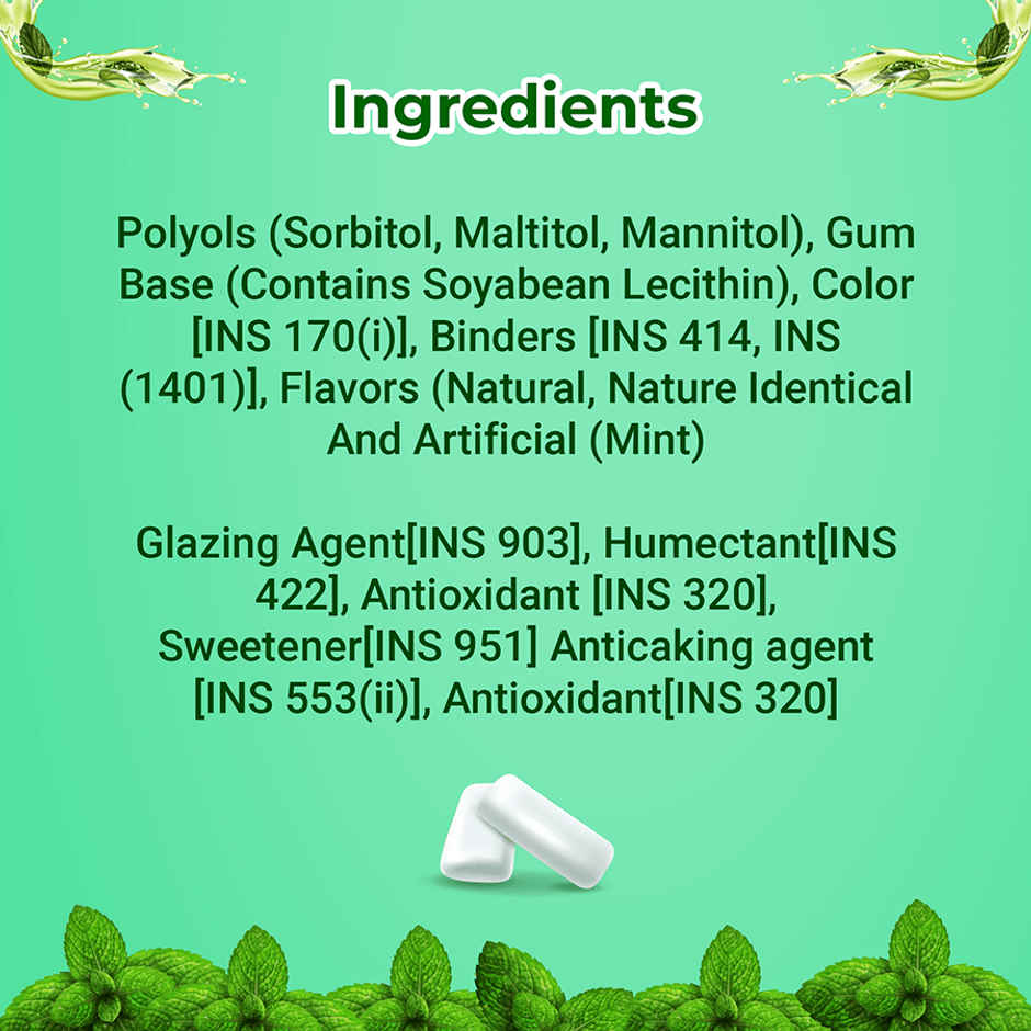Orbit Spearmint Sugar Free Chewing Gum