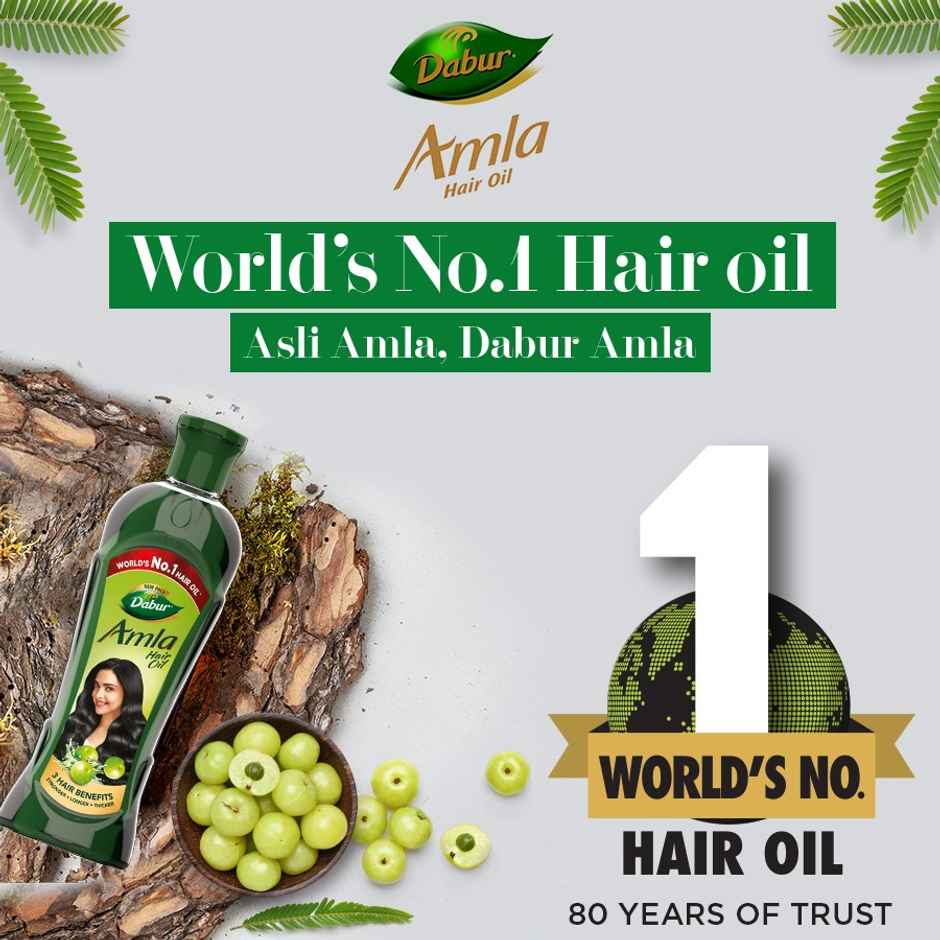 Dabur Amla Hair Oil - For Strong, Long and Thick Hair
